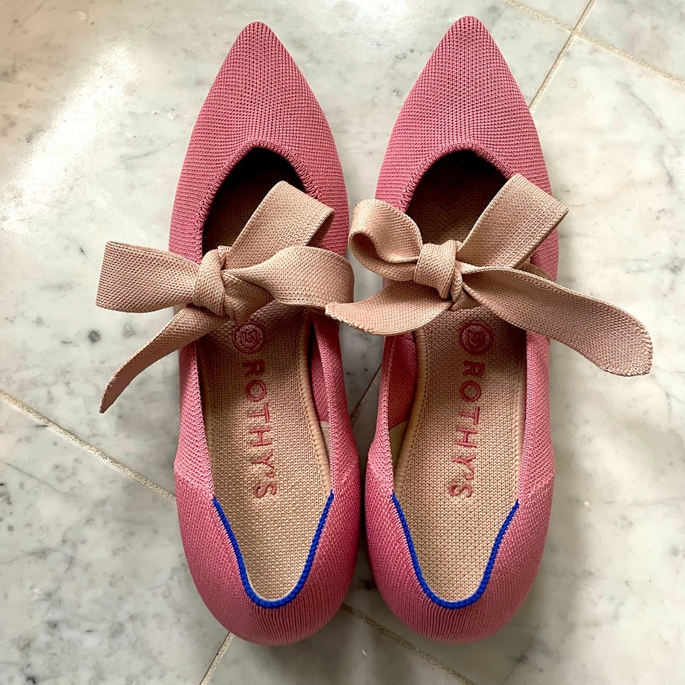 Rothy’s bow tie flats